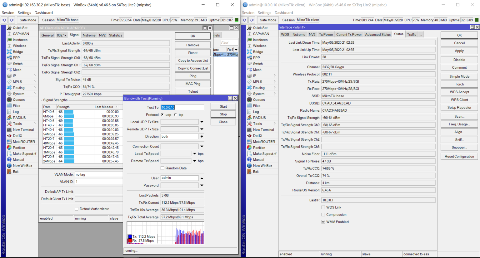 Настройка Mikrotik SXTSQ. Nstreme 42. +16 DBM.